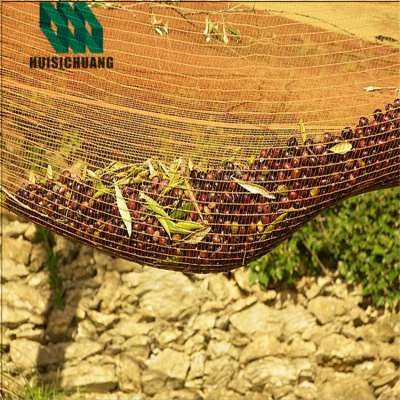 hdpe nature material mono olive net falling catching fruit harvesting