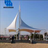 UV stabilized hdpe material outdoor restaurant square shade sail